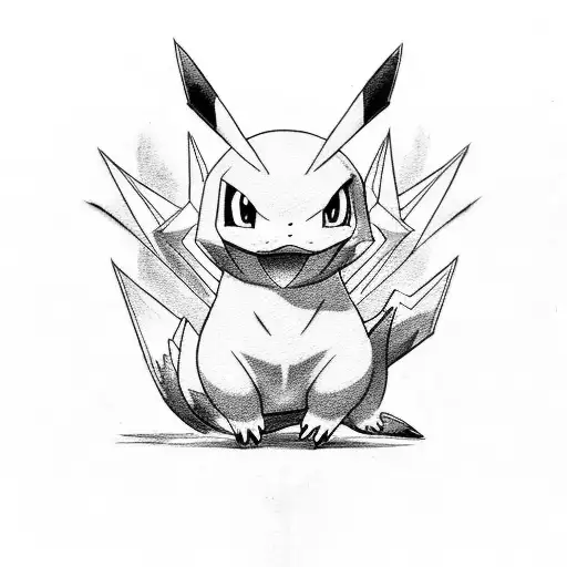 pokemon tattoo design idea