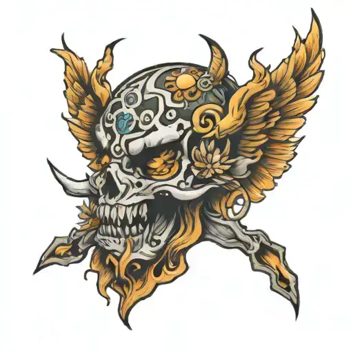 Press tattoo design idea