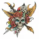 Press tattoo design idea