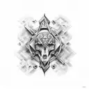 cruz tattoo design idea