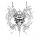 cruz tattoo design idea