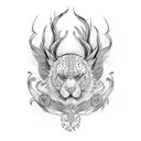 ursula tattoo design idea