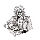 doflamingo tattoo design idea