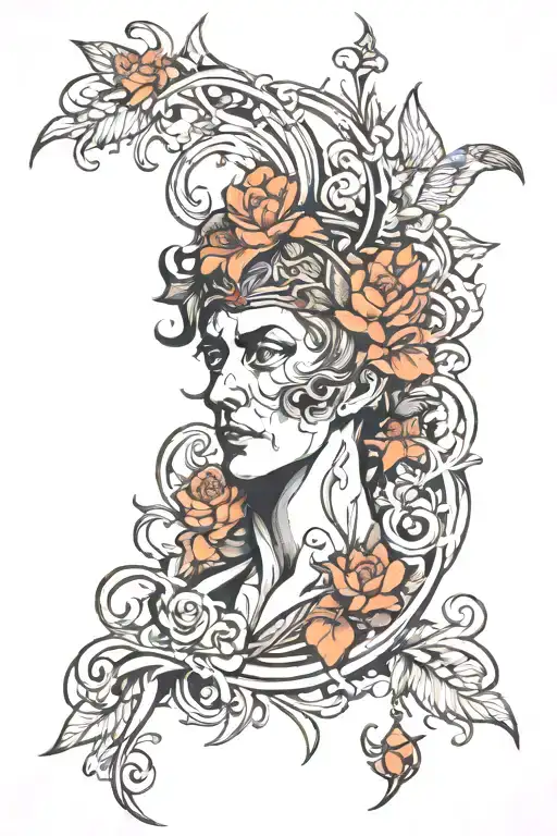 divine comedy tattoo design idea