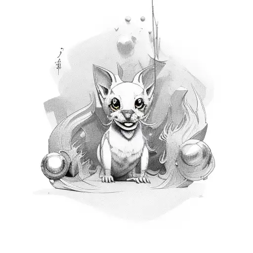 the name "IGGY" in cursive  tattoo design idea