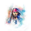jack sparrow tattoo design idea