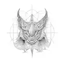 graph tattoo design idea