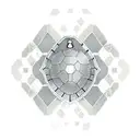 hexagon turtle shell shield on the elbow tattoo design idea