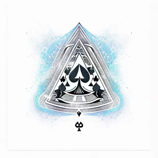 Ace of Spades tattoo design idea