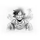 luffy tattoo design idea