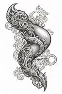 lilith bdsm anal plug tattoo design idea