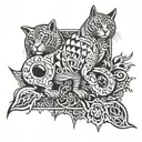 Date 1996 Brother tattoo design idea