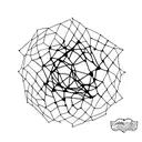 A minimalist tattoo of a data graph shaped like a tree, reflecting your interest in data analysis and nature tattoo design idea