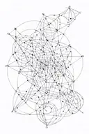 tangent graph forming the shape tattoo design idea