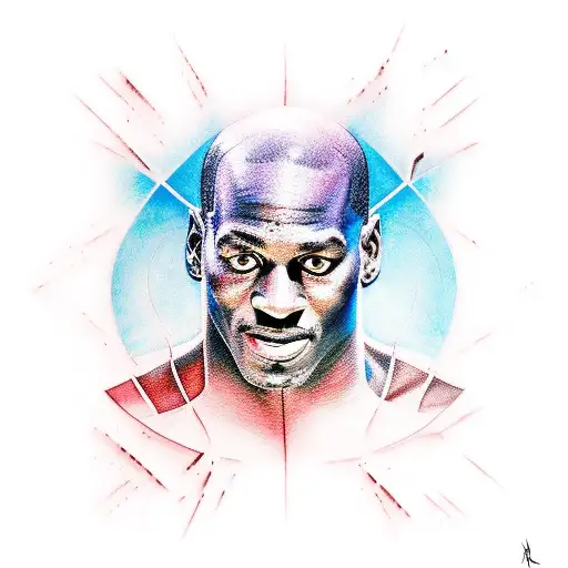 Michael Jordan  tattoo design idea