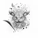 darts tattoo design idea