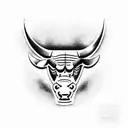 Chicago bulls tattoo design idea