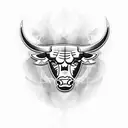 Chicago bulls tattoo design idea