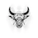 Chicago bulls tattoo design idea