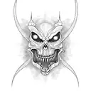 screaming banshee  tattoo design idea