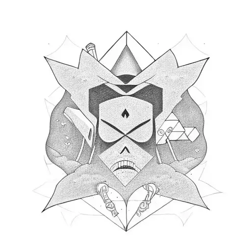 surf tattoo design idea