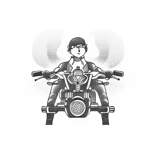 motorcycle, friendship, gaming, hiking tattoo design idea