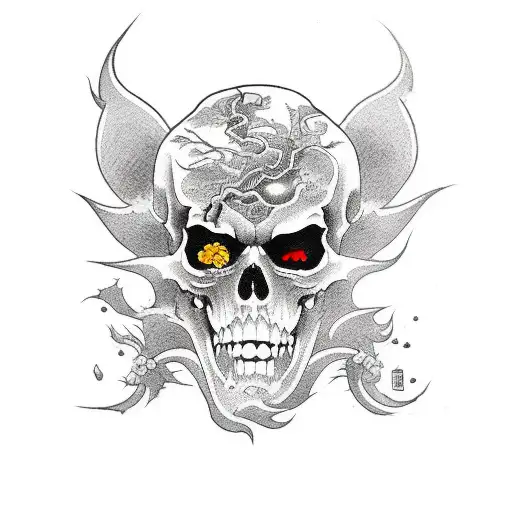 Grim Reaper tattoo design idea