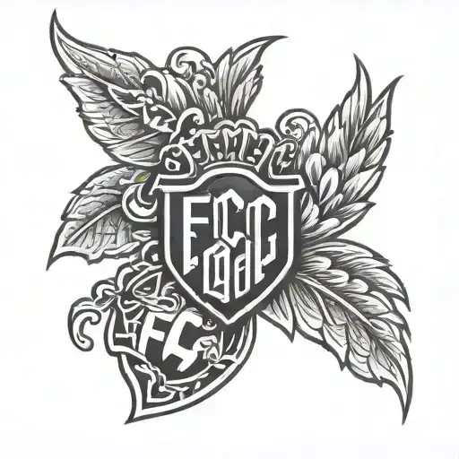 fc cologne logo tattoo design idea