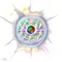 Supernova tattoo design idea