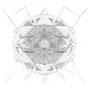 Supernova tattoo design idea