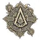 Norse symbols, Assassin's Creed  tattoo design idea