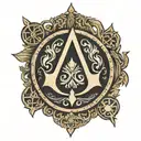 Norse symbols, Assassin's Creed  tattoo design idea
