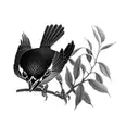 a red-winged blackbird tattoo design idea