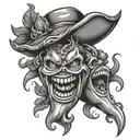 mouth eating a habanero pepper shakers tattoo design idea