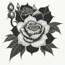 flores tattoo design idea