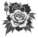 flores tattoo design idea