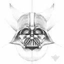 Darth Vader tattoo design idea