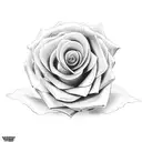 rosa con serpiente y una brujula tattoo design idea