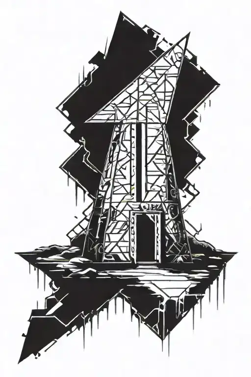 Silent Hill Pyramid Head tattoo design idea