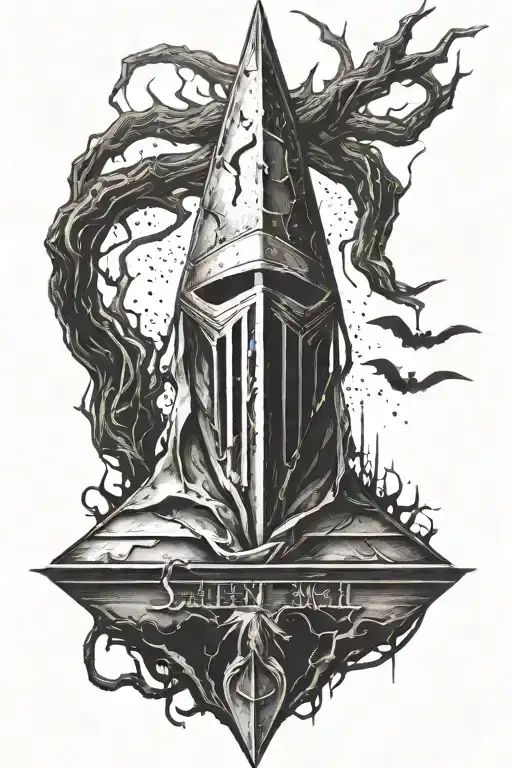 Silent Hill Pyramid Head tattoo design idea