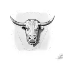 bull rider tattoo design idea
