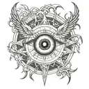 supernatural anti possession tattoo design idea