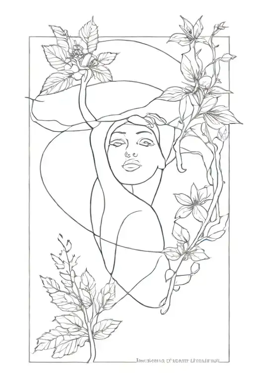 here you are living despite it all  tattoo design idea