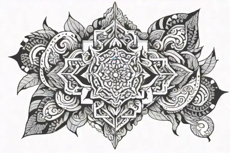 Lakshmi Mane in infinite love design tattoo design idea