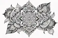 Lakshmi Mane in infinite love design tattoo design idea