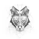 ghost cat and dog tattoo design idea