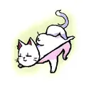 ghost cat and dog tattoo design idea