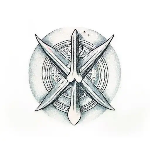 a trident that spans over the entire back and has the Hanuman Chalisa written along it. tattoo design idea