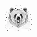 Grizzly Bear tattoo design idea