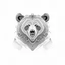 Grizzly Bear tattoo design idea